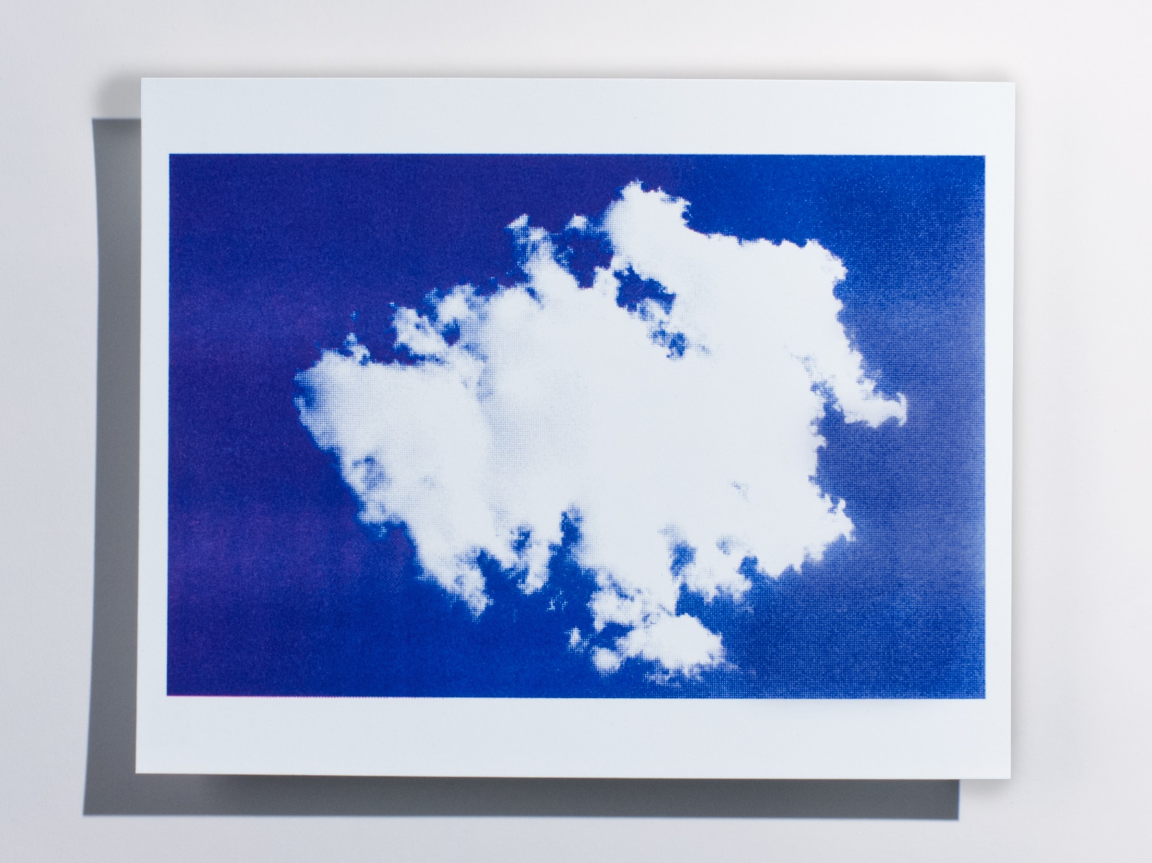 Photography print of a cloud in the sky